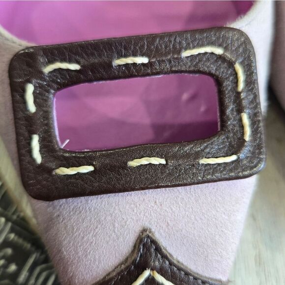 🐢 BCBGMaxAzria Pink High Heels with buckle. Size 6 great condition! - Picture 9 of 15